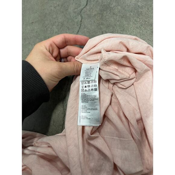 AllSaints Duma Pleated Shift Dress size small in pink - Picture 5 of 5